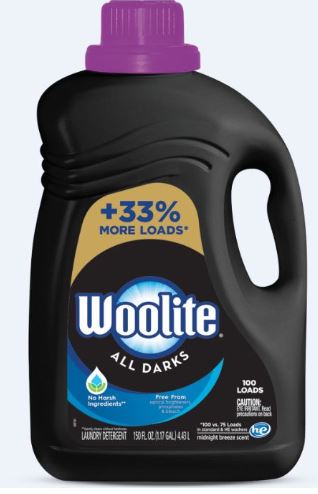 WOOLITE All Darks Laundry Detergent  Midnight Breeze Scent Club Size Discontinued Apr 30 2021